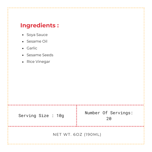 Sweet And Spicy Dip (Umami)
