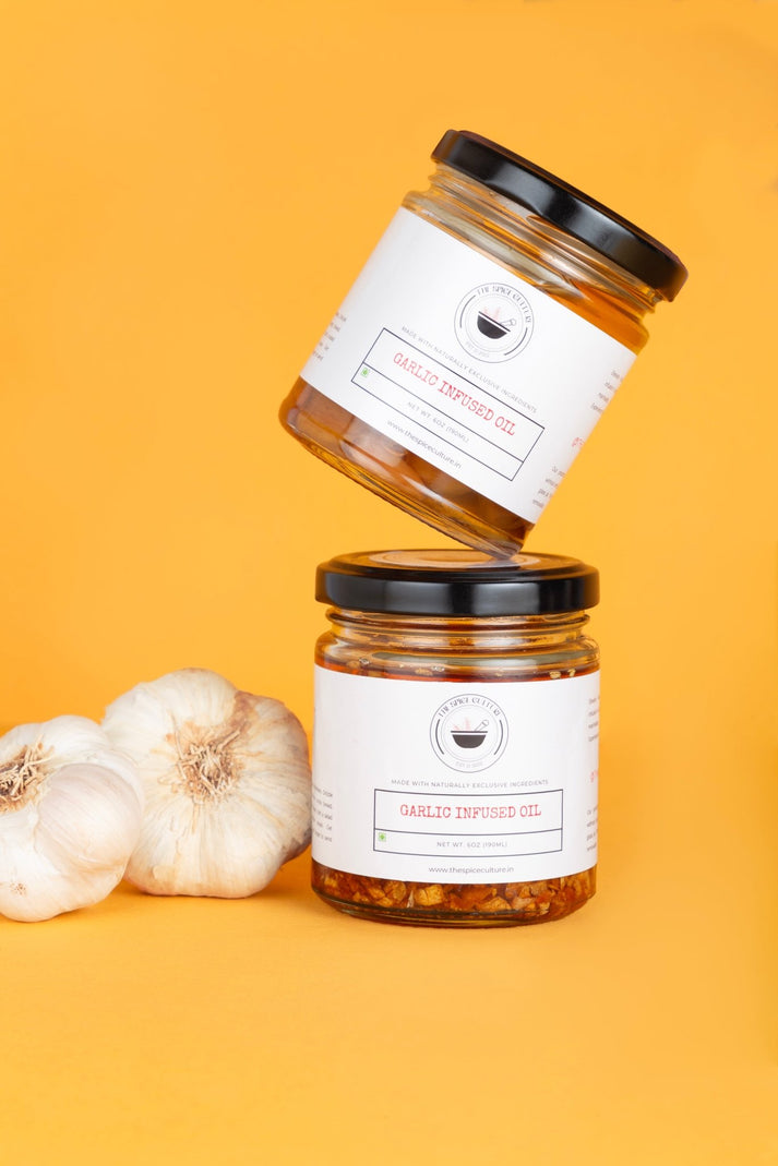 Garlic Infused Oil TheSpiceCulture
